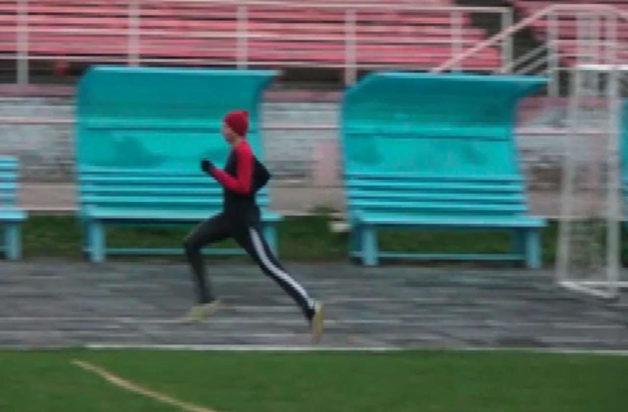 running
