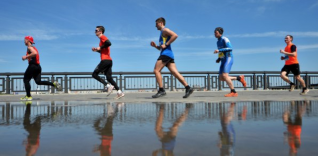 running